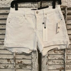 Sanctuary Denim White Cutoff Shorts